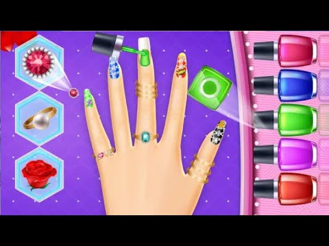 Girly Nail Art Salon: Manicure Games For Girls 2020 - New Android Games For Kids