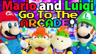 (СУБТИТРЫ) Сумасшедшие Братья Марио: Марио и Луиджи отправляются в аркады!