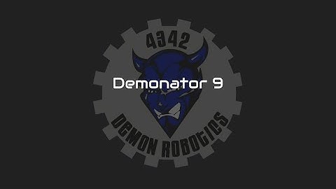 2020 Infinite Recharge Robot Reveal: Demonator 9