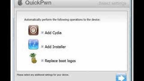 Jailbreak iPhone 2.0.2 - QuickPwn