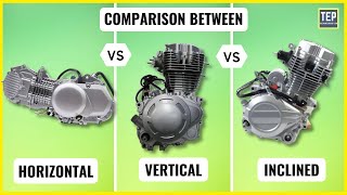 Comparing How Horizontal, Vertical and Inclined Oriented Engines Work