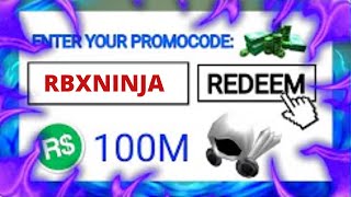 ALL NEW PROMOCODES FOR RBXNINJA| JUNE 2020