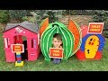 Vania and kids stories about playhouses