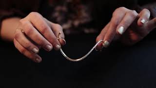 Flexible Tennis Bangle || Exclusive Diamond Bangle from Manoj Ornaments screenshot 2