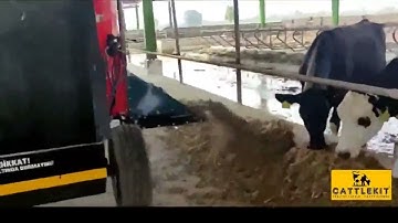 D-4 Vertical TMR wagon - RedOx Born Strong - CATTLEKIT