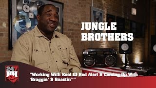 Jungle Brothers - Kool DJ Red Alert And Coming Up With &quot;Braggin&#39; &amp; Boastin&#39;&quot; (247HH Exclusive)