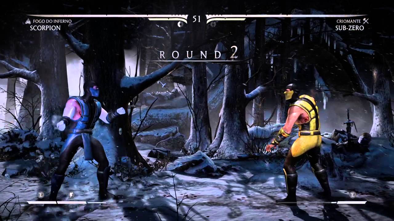 Mortal Kombat XL Gameplay PS4 Scorpion VS Sub-zero MODO KLÁSSICO ...