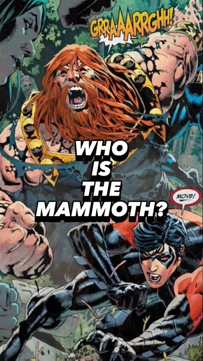 WHO IS THE MAMMOTH? #mammoth #teentitans #dc #dcu #dcuniverse #dccomics #foryou #justiceleague #jl