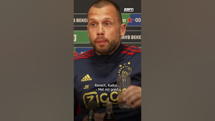 🔙🏆 JOHN HEITINGA GRAPT over BEKERFINALE: "Niet de hele wedstrijd denk ik..." 😜