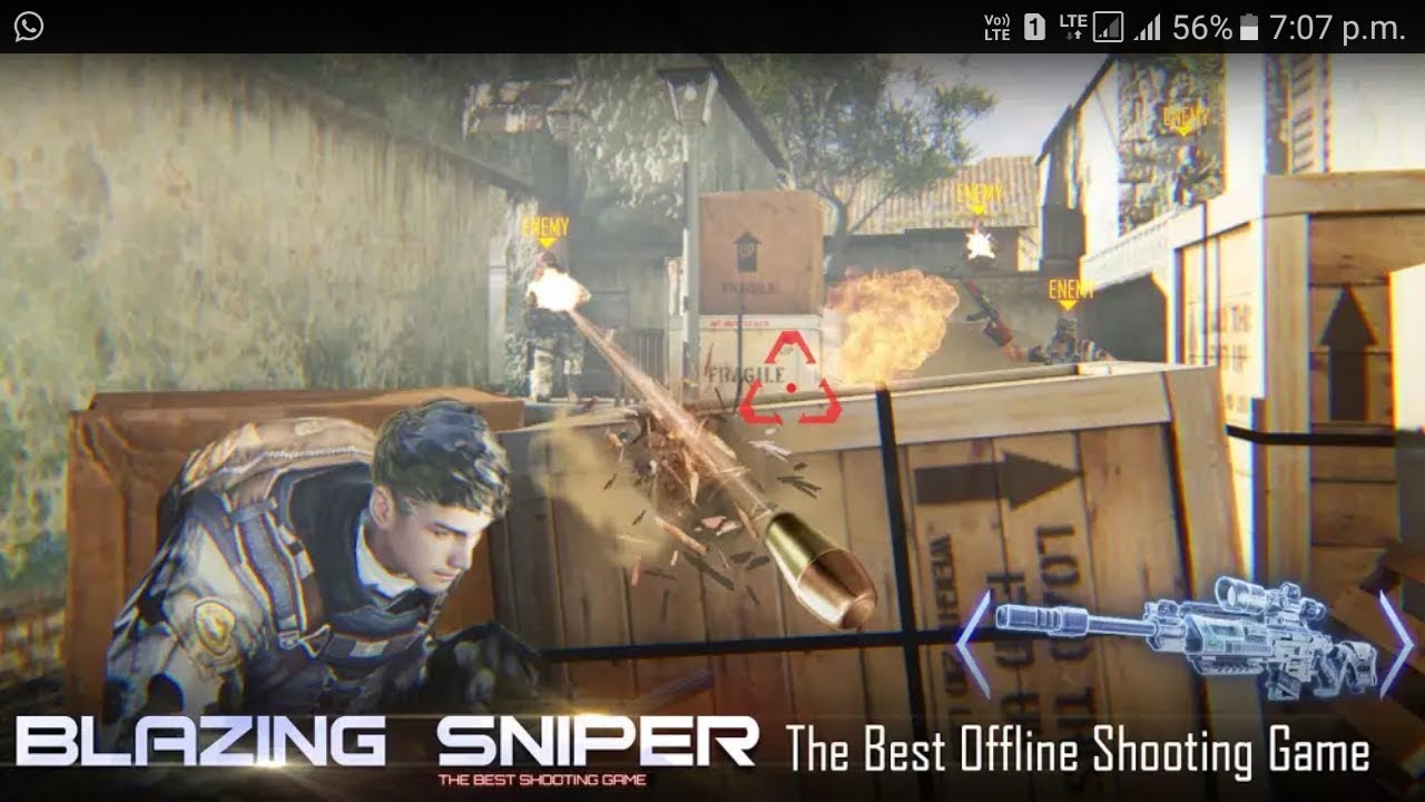 Blazing sniper -elite killer shoot hunter strike gameplay