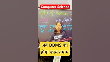 #dbms #dbmslectures #database #data #datascience #cs #computerscience #polytechnic #bteup #computer
