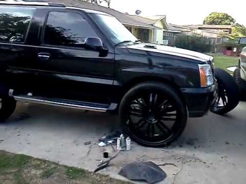 2 Door Escalade On 30 S Pt 2 By Hulk Kustoms Youtube