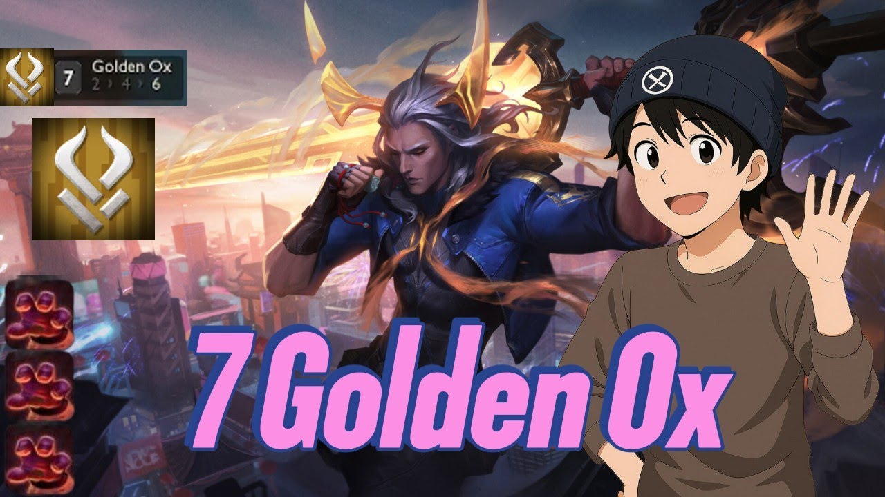 TFT Set 14.5 - 7 Golden Ox Comp!! (Road to Emerald)
