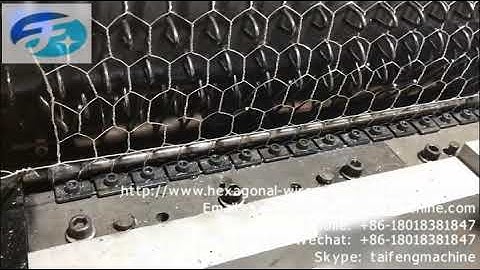 Automatic Hexagonal Wire Netting production line;Hexagonal Wire Netting Machine