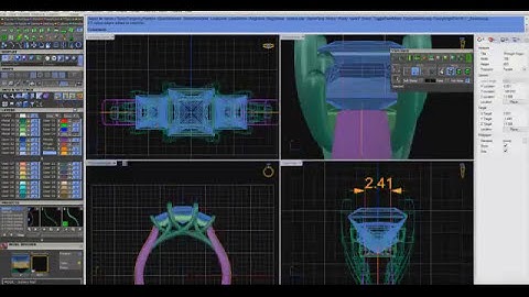 How to make Tspline Ring_001 #jewelrytutorial #tutorial #jewellery #cad #rhino #gemvision #diamond