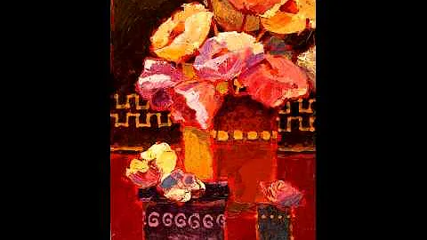 Floral Interpretations in Oil and Acrylic
