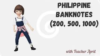 PESO BANKNOTES OF THE PHILIPPINES || PISO || PHILIPPINE MONEY || ₱200, ₱500, ₱1000