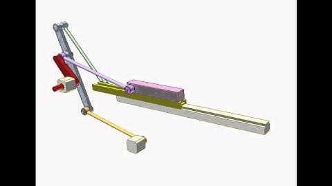 Double slider crank mechanism 1