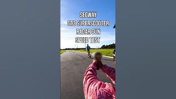 How Fast Can the Segway GT3 Superscooter Go?