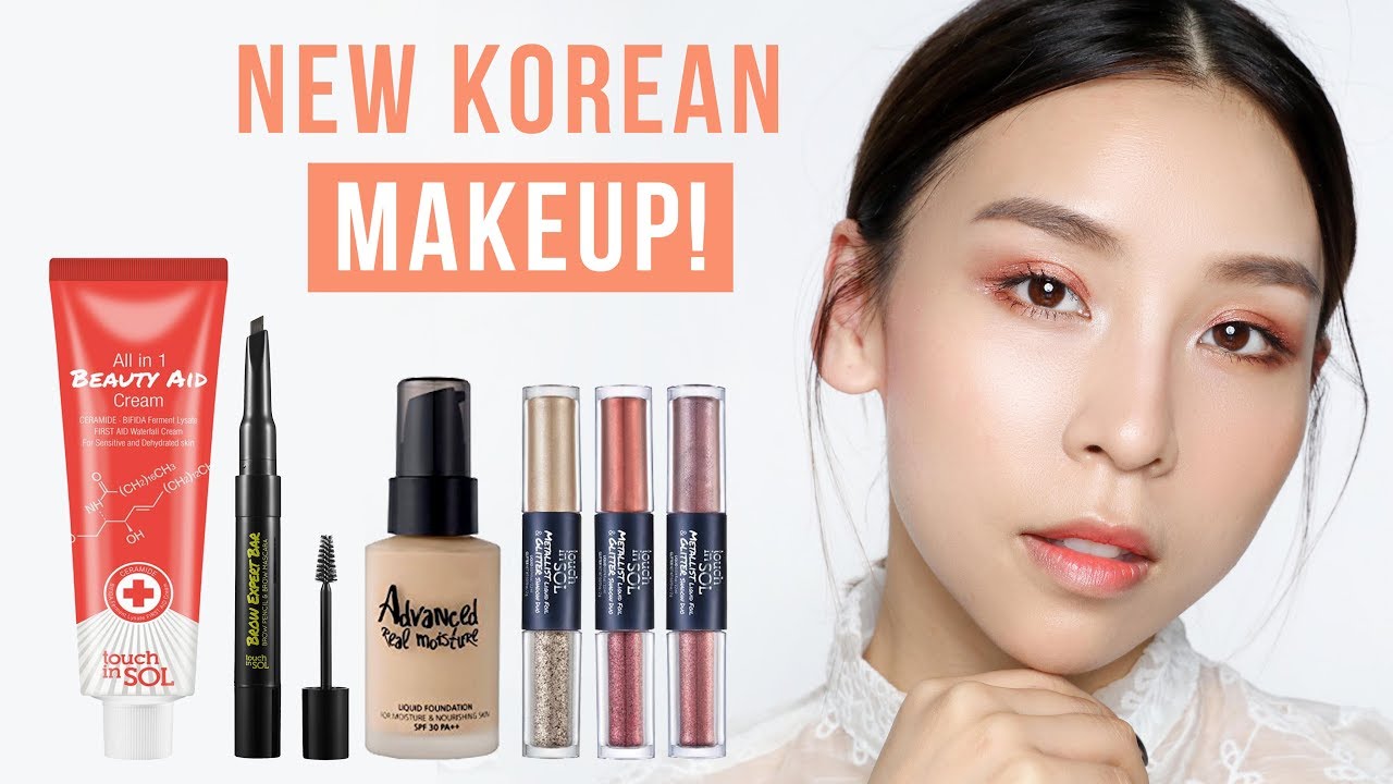NEW Korean Makeup! TINA TRIES IT