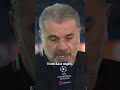 Ange Postecoglou on what Spurs need to get back on form 🗣️