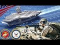 【海軍と海兵隊の違いとは？】世界最強の戦闘力！アメリカ２軍の違いについてクールな映像と任務内容などの紹介！