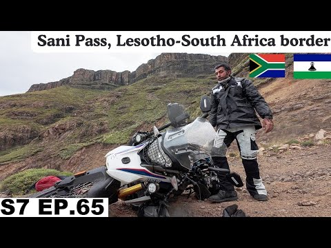 Most Dangerous Mountain Pass and Border Crossing 🇿🇦 🇱🇸 S7 EP.65 | Pakistan to South Africa