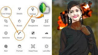 Snapseed Background Change Photo Editing Tricks | Snapseed Face Smooth Photo Editing Tutorial screenshot 5