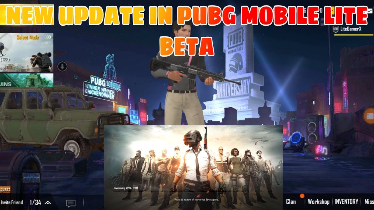 Pubg Mobile Lite New Update 0.18.1 Out || TDM Ruins || 1st ...