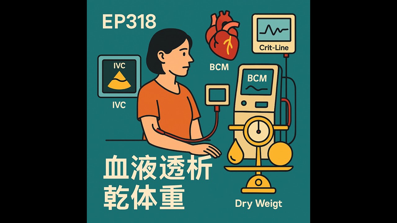 🎙️ EP318｜血液透析患者最佳乾體重評估與管理：從臨床藝術到數據科學的完整指南