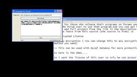 [VB.NET Tutorial] Encrypted Licensing System For Forums [Source][Tutorial]