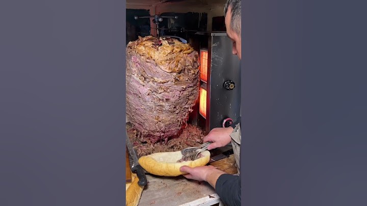 Bu döner için 4 saat sıra bekliyorlar