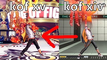 KOF XV vs KOF XIV Shun