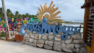 Costa Maya Mexico Mahahual Beach Tour #travel #mexico #costamaya #beach #cruiseport #cruise #tour