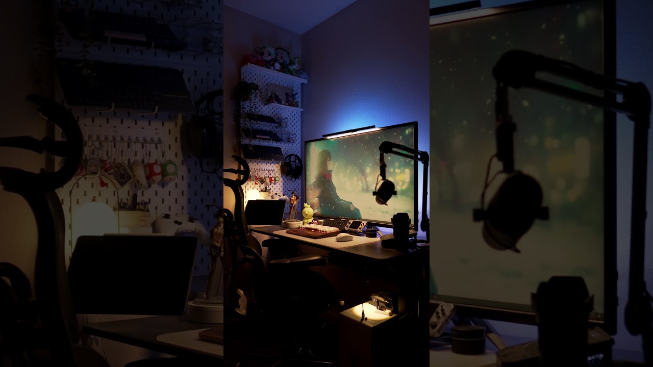 Desk Setup 059 | #desksetup #pcsetup #wallpaperengine #mechanicalkeyboard #ambientlighting