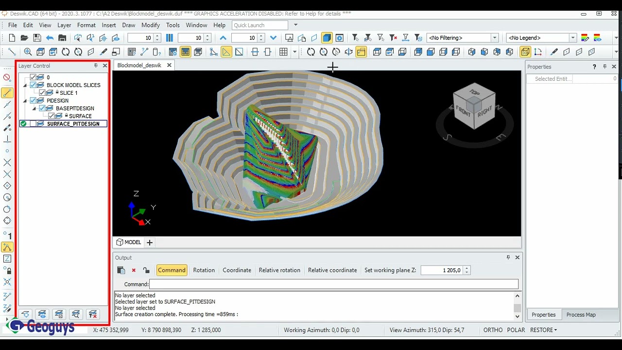 1  Deswik Interface Graphique