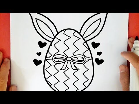 HOW TO DRAW AN EASTER EGG