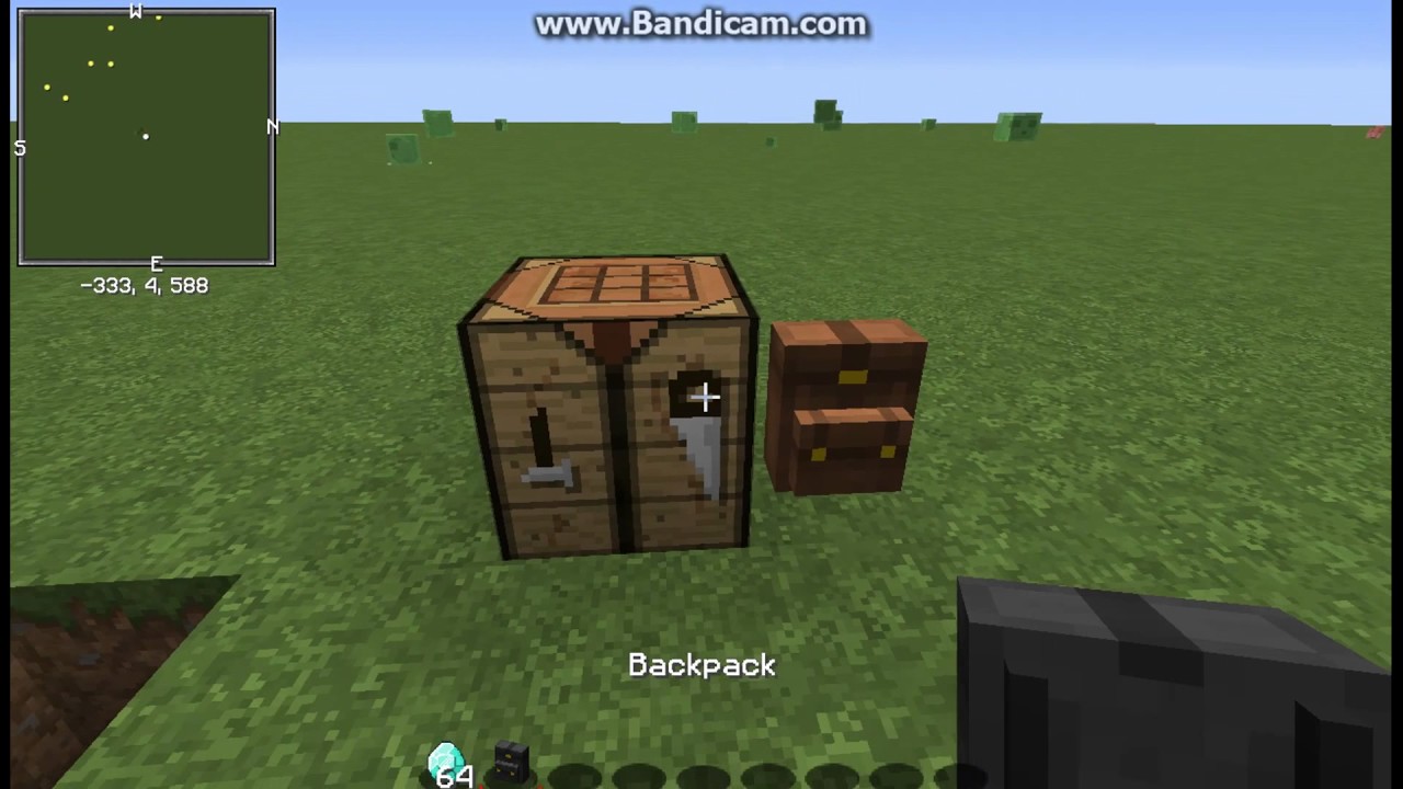The Backpack Mod showcase - Minecraft - YouTube