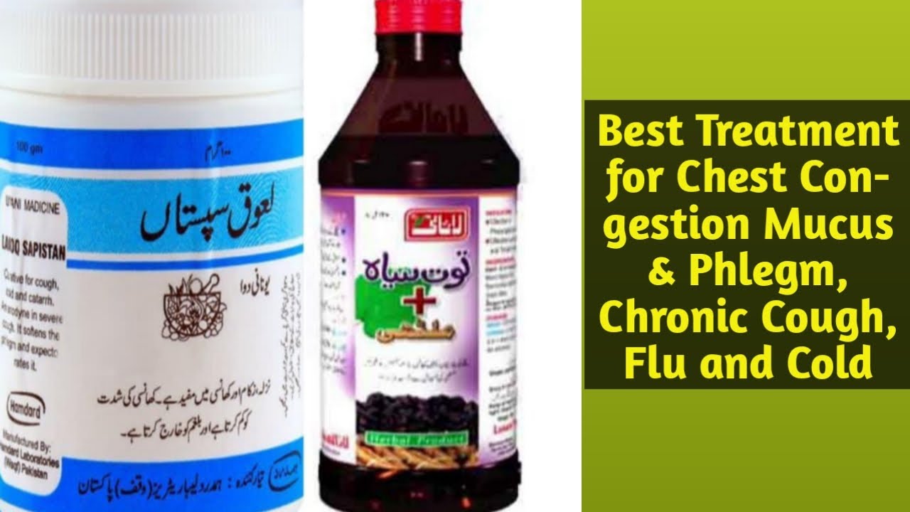 Best Herbal(Unani) Treatment for Chest Congestion Mucus & Phlegm Cough