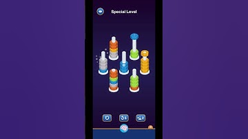 Special level after Lv 70 Nut Sort Puzzle - Color Sort/ 螺帽顏色排序/ ナットカラーソート (Guru Game)