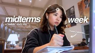 midterms week 💻 | cram for 3 exams w/ me