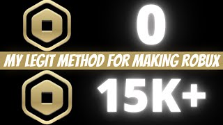 How I've MADE OVER 15K ROBUX from FREE ROBUX SITES