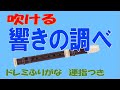 響きの調べ ソプラノリコーダー ドレミ運指つき 響きの調べ ソプラノリコーダー ドレミ運指つき