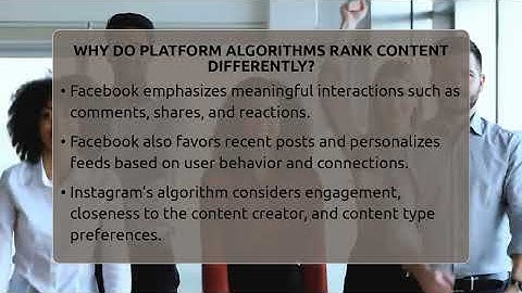 Why Do Platform Algorithms Rank Content Differently? - Everyday-Networking