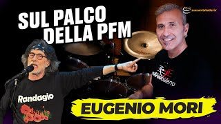 Sul Palco della PFM con Eugenio Mori (PFM - De Andrè Tour Kit)