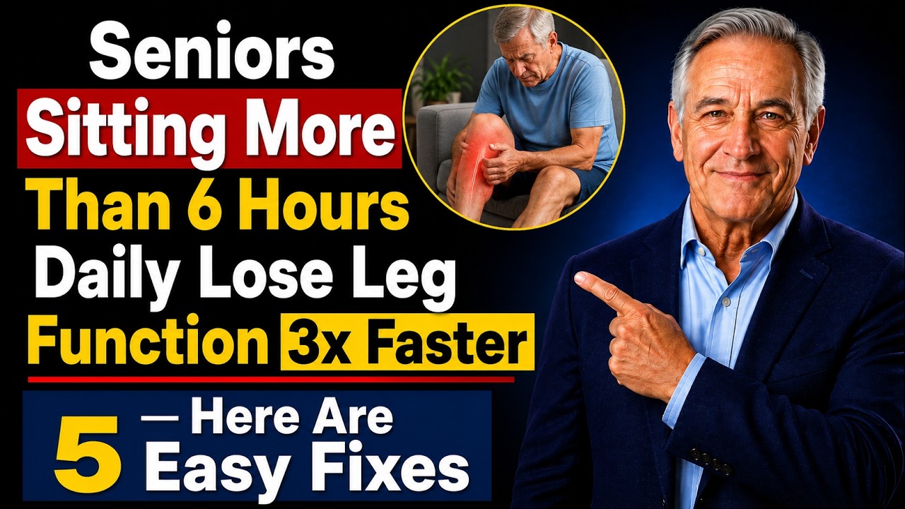 I was sitting in my favorite armchair, binge-watching an old series, when I realized I hadn’t stood up in over three hours—and my legs felt heavy and strange. My doctor never mentioned that...