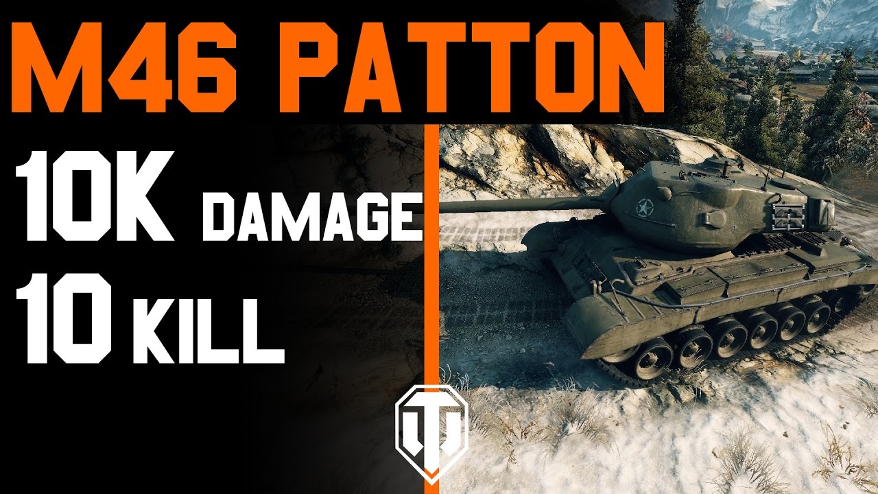 games people play World of Tanks - M46 Patton - 9933 Damage - 10 Kill
