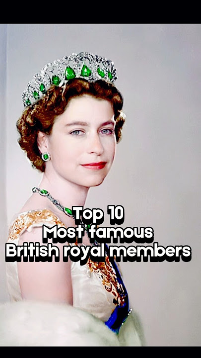 Top 10 most famous British royal members🤴👸#shortvideo #britishroyalfamily #kingcharles