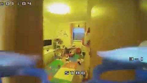 DVR flight of Eachine Beecore Upgrade V2.0 Brushed F3+OSD Flight Control Board build - tiny whoop