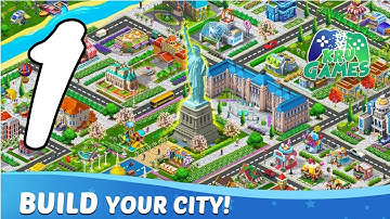 LilyCity: Building metropolis Gameplay Walkthrough #1 (Android, IOS)
